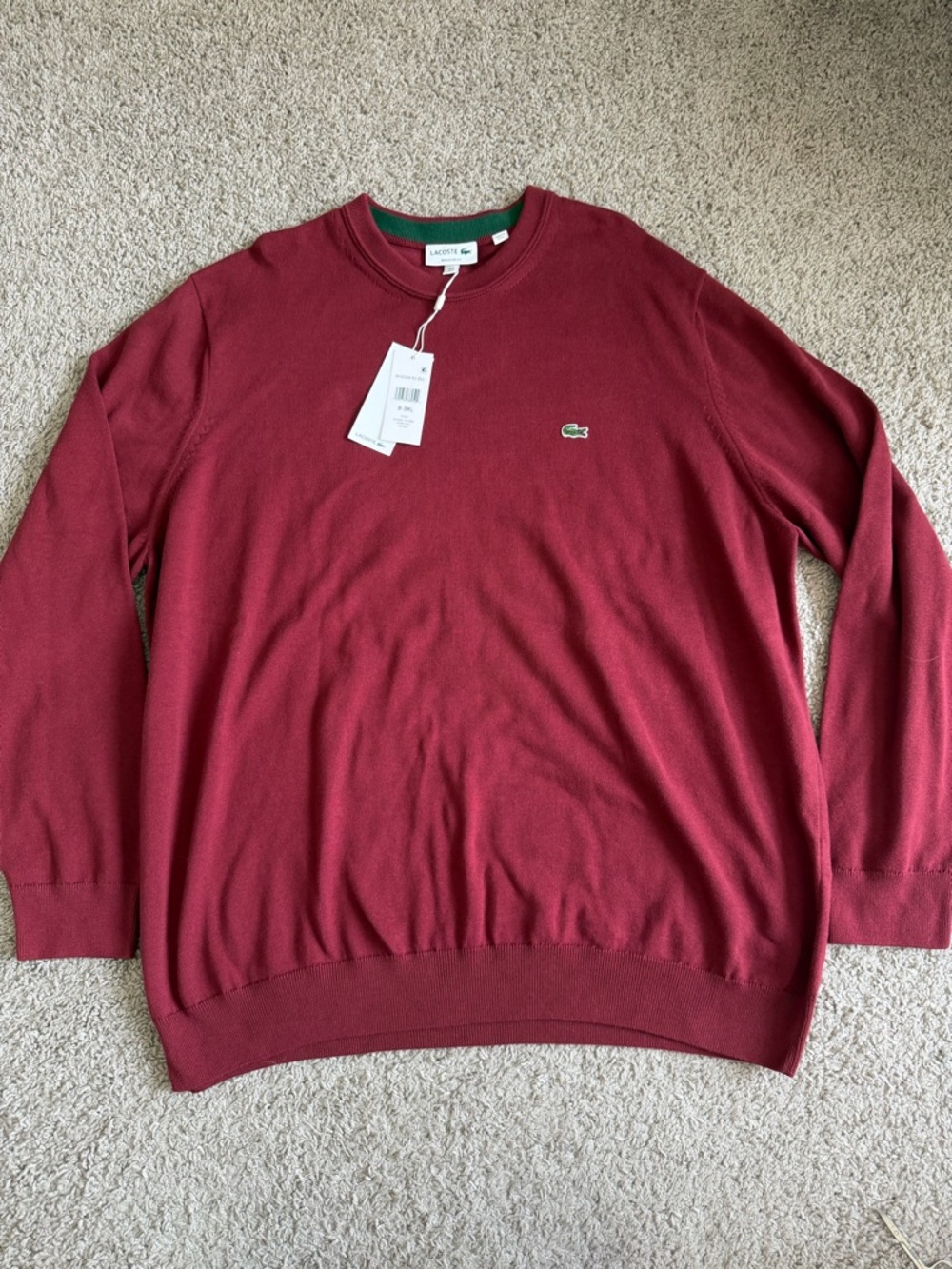 Lacoste Crewneck Sweater Pullover